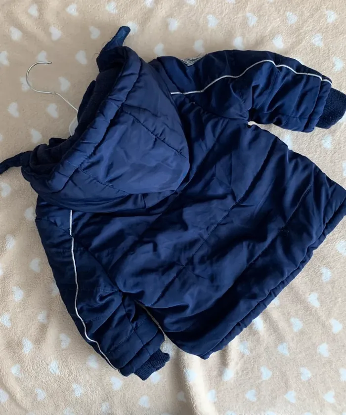 Manteau bleu marine orchestra 2 ans - photo numéro 3