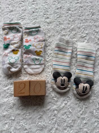Lot de 2 paires de chaussettes Disney/mickey