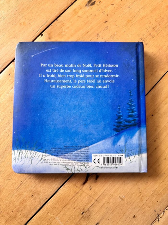 Livre Le Noël du hérisson - photo numéro 2