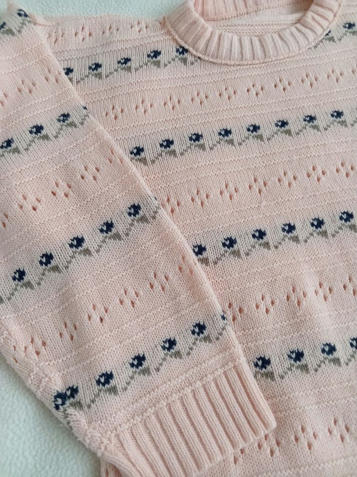 Pull Vintage à motifs