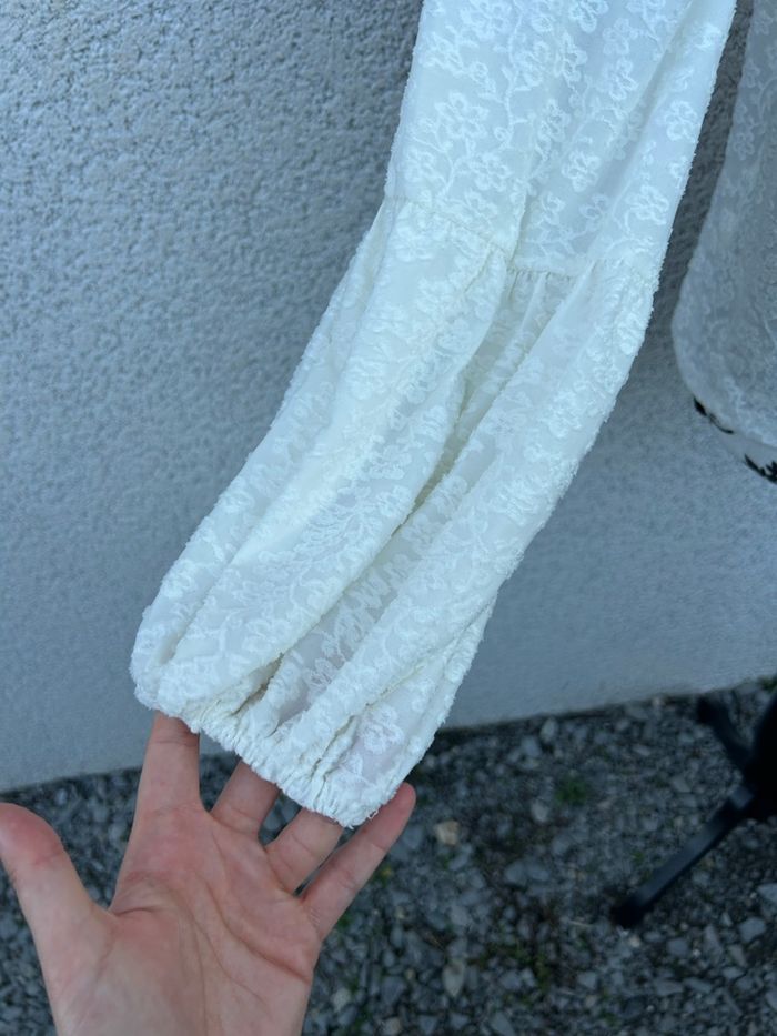 Blouse blanche cache cache - photo numéro 7