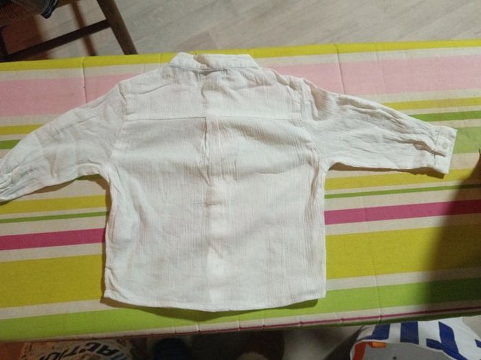 Chemise coton Blanche - photo numéro 2