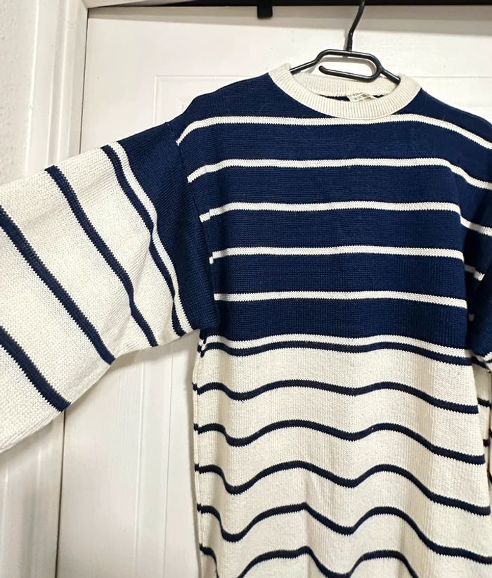 Pull À Rayures de Marins Mixte Taille L/XL - photo numéro 2