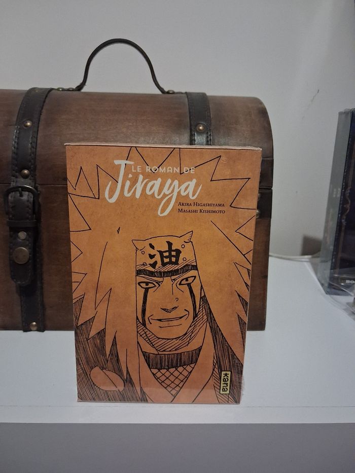 Coffret roman les Sensei de Naruto le roman de Jiraya et le roman de Kakashi