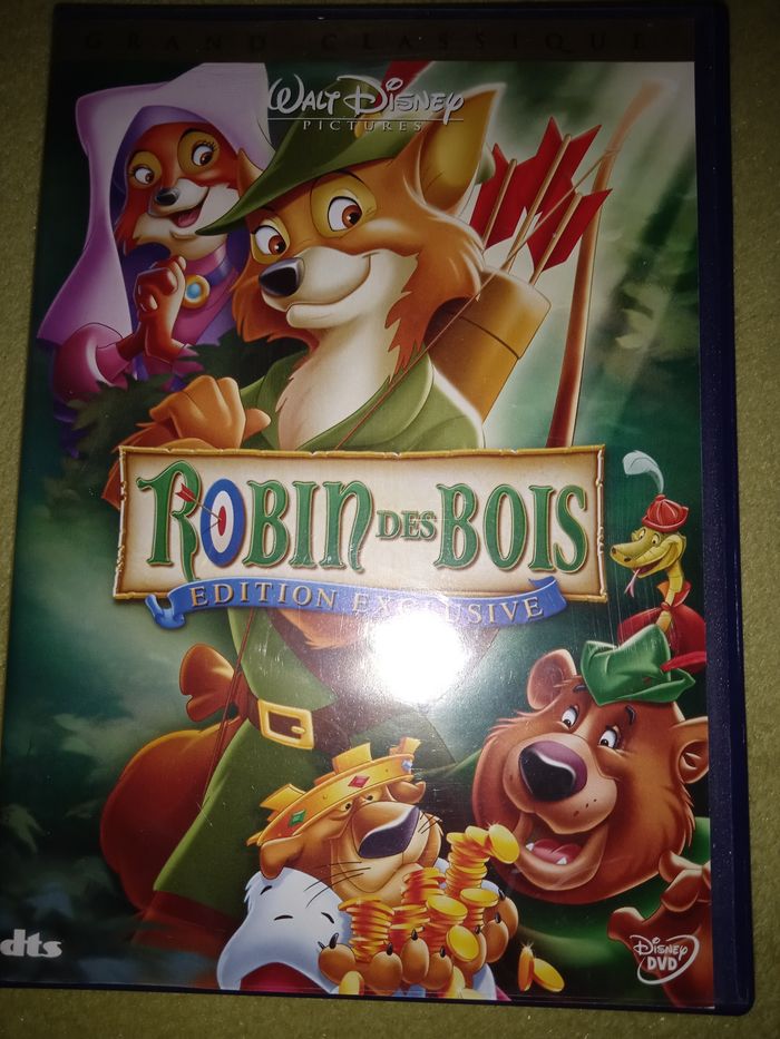 DVD Disney robin des bois