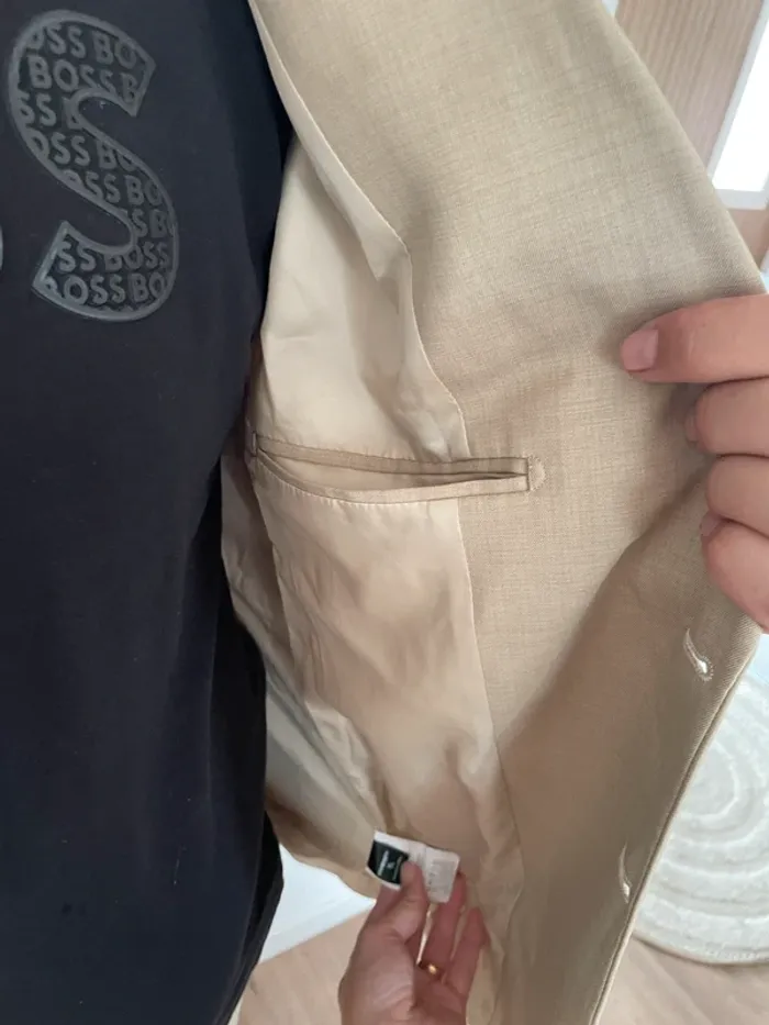 Ensemble costume beige XL - photo numéro 5