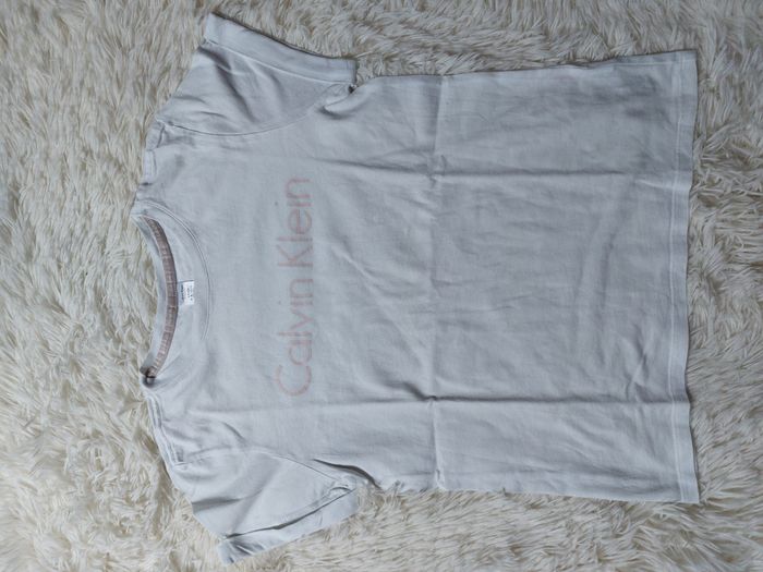 Tee Shirt Calvin Klein blanc