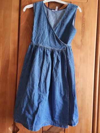 Robe portefeuille en jeans Taille 10 ans