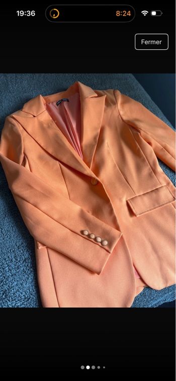 Blazer à épaulettes 