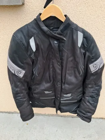 Blouson moto femme, taille XL