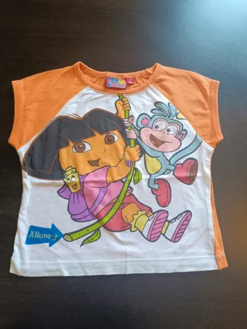Tee shirt DORA L'EXPLORATRICE - Taille 3 ANS