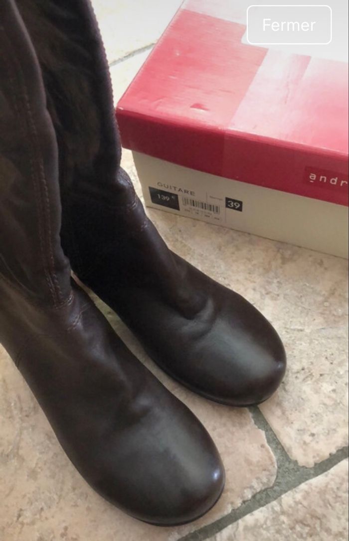 Bottes marron - photo numéro 4