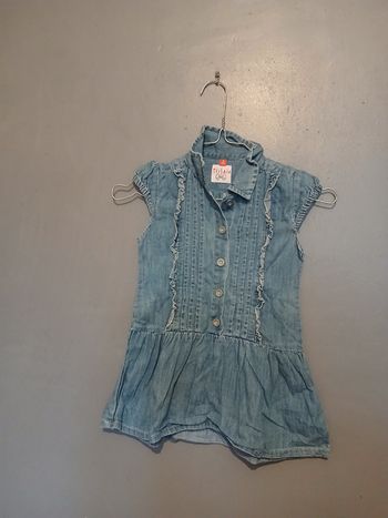 Robe en jeans 4 ans