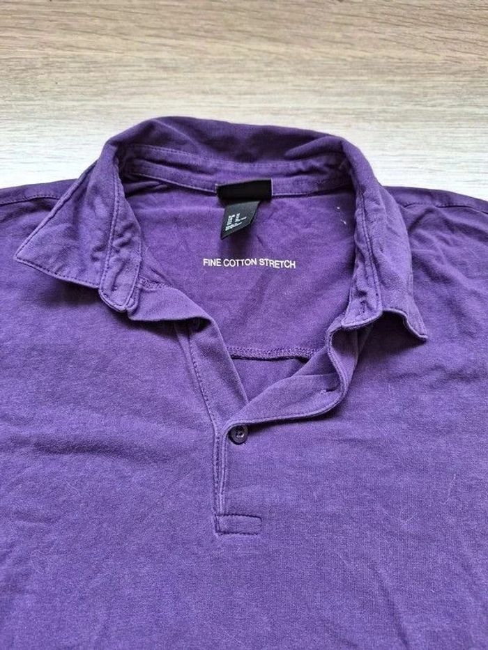 polo violet - photo numéro 2