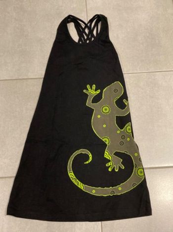 Robe noir et verte T.M