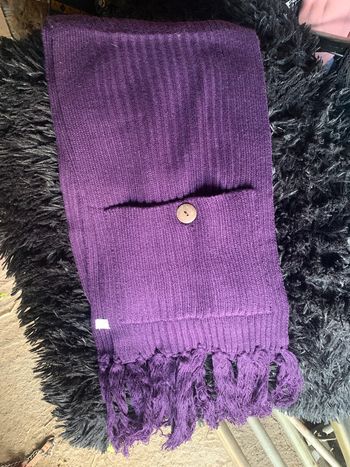 Grande écharpe chaude avec poche