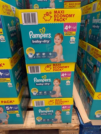 Pampers baby dry t4+
