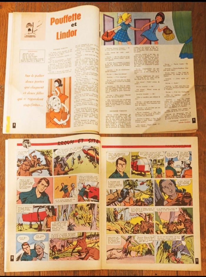 Lot de 2 magazines Lisette 1966 N°40 et 41 vintage - photo numéro 4