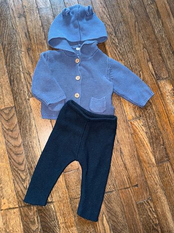 Gilet et legging maille Bout’chou  3 mois