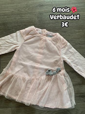 Robe 🌺 6 mois 🌺 Vertbaudet