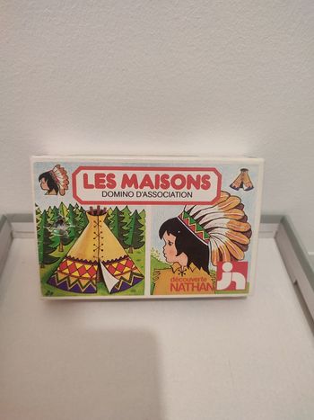 Jeu de Dominos Nathan "Les Maisons"

