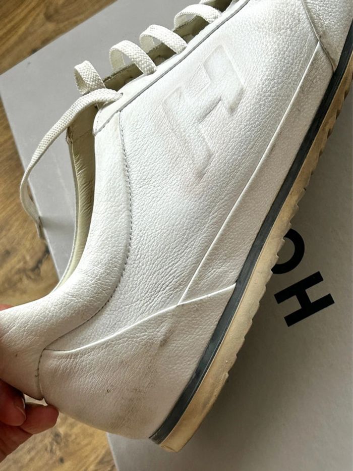 Paire de basket blanche Hogan 9 1/2 - photo numéro 10