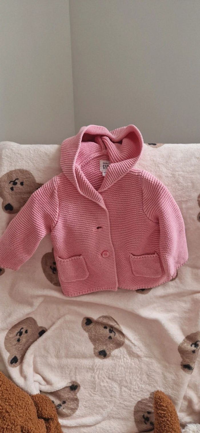 Veste en maille epaisse