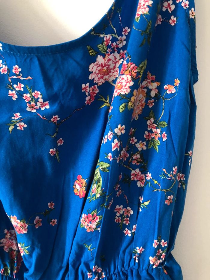 Combi short vintage fleuri - photo numéro 2