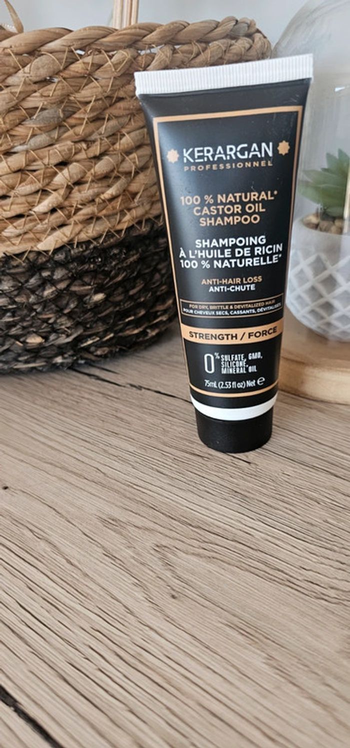 Shampoing Kerargan anti chute 100%naturel 75 ml