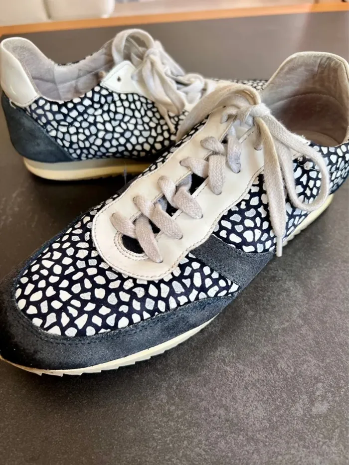 Baskets en cuir 40 - photo numéro 3