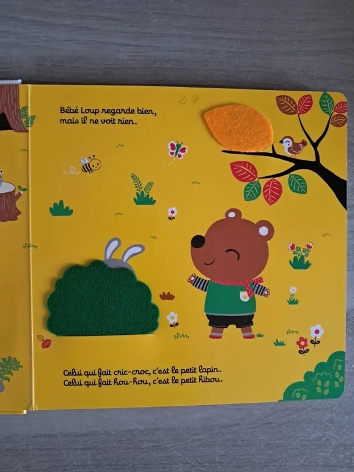 Livre bébé loup et les bébés animaux - photo numéro 3