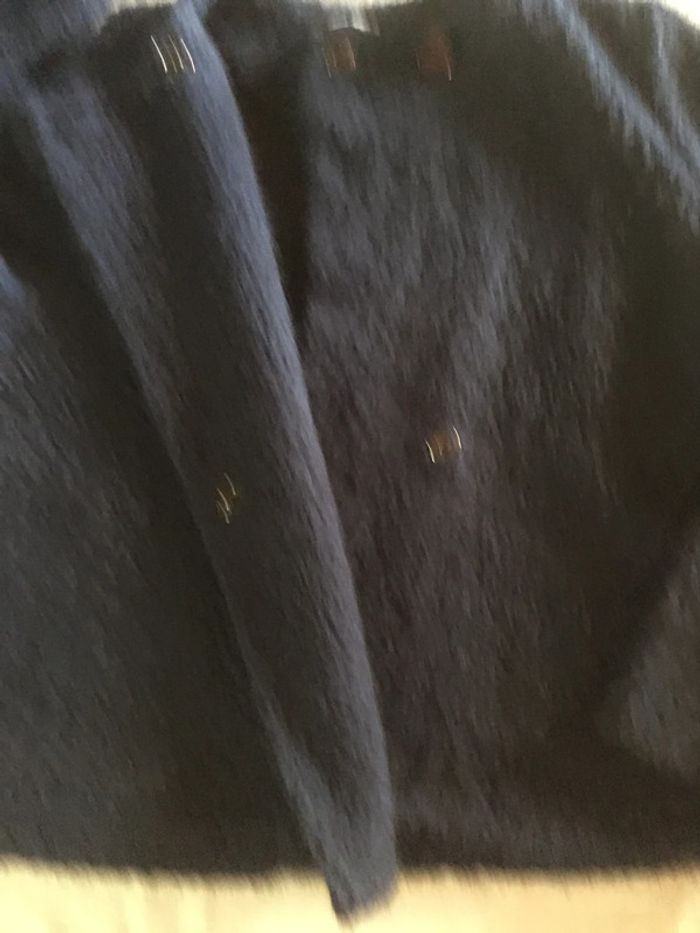 Manteau bleu marine taille L - photo numéro 3