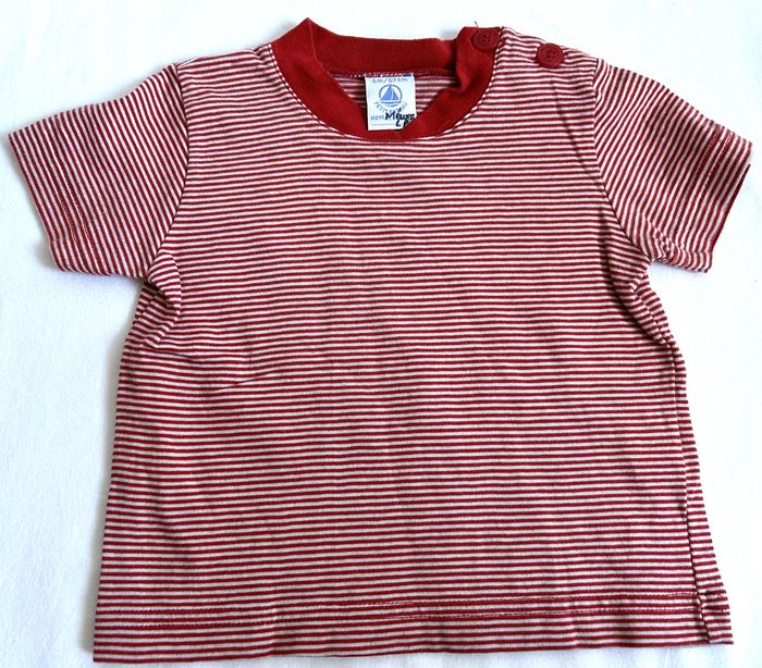 Ensemble t-shirt et salopette short - 6 mois - Petit Bateau - photo numéro 7