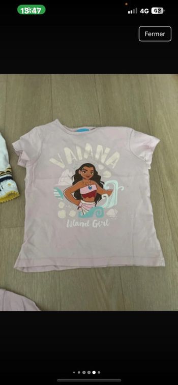 T-shirt 4 ans