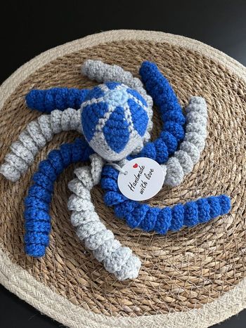 Doudou pieuvre  pour prématuré ou naissance 