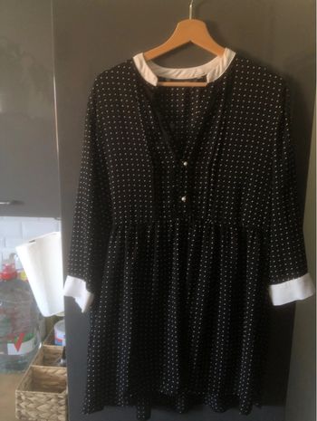 Zara - robe femme motif à pois Taille XL