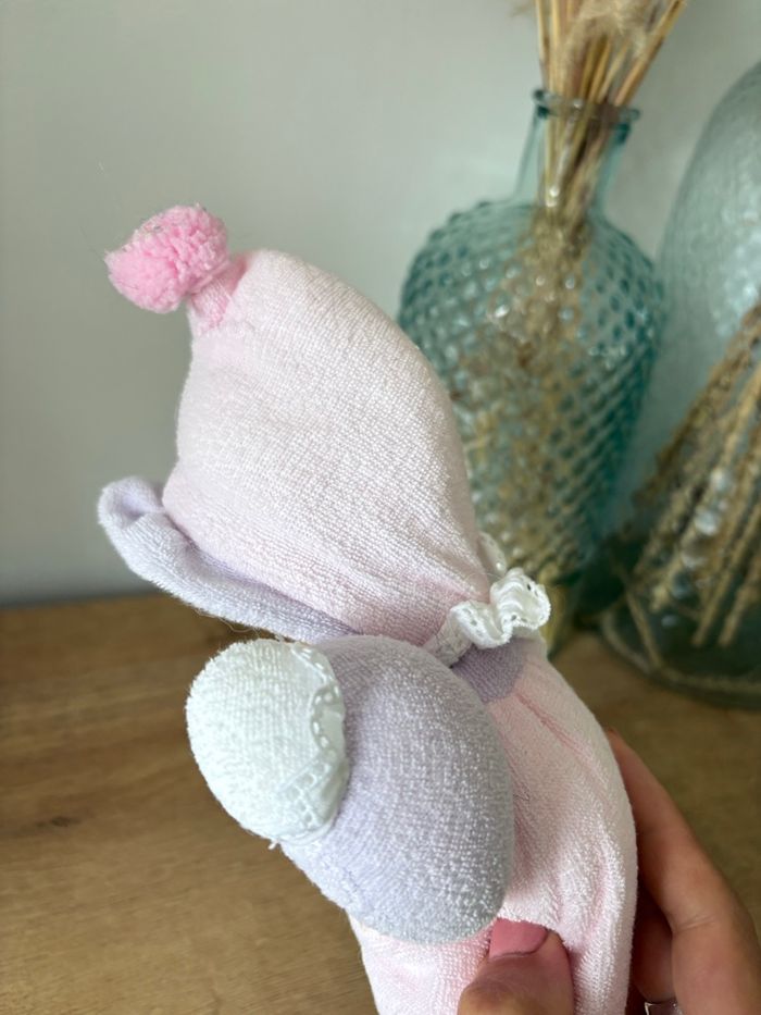 Poupée vintage rose mauve zapf création - photo numéro 9