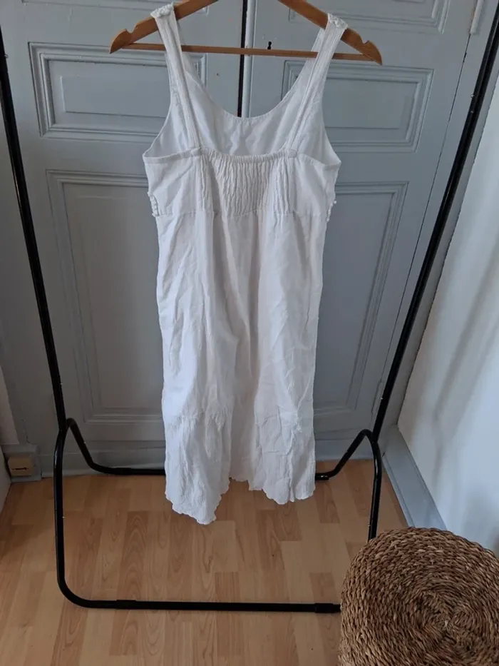 Robe blanche style bohème - photo numéro 4