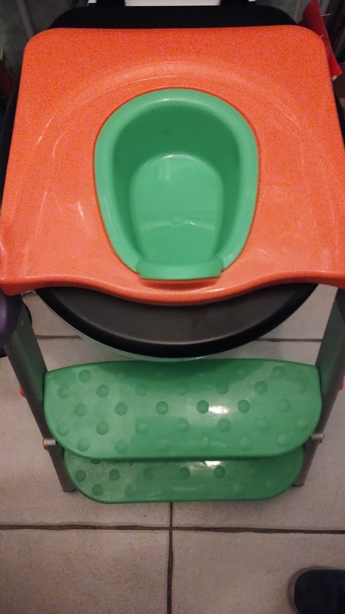 Réducteur toilette  pliable - photo numéro 3