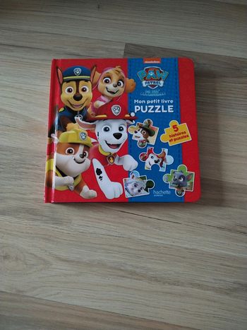 Livre puzzle pat patrouille