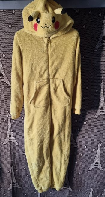 Combi-pyjama Pikachu 8ans mixte