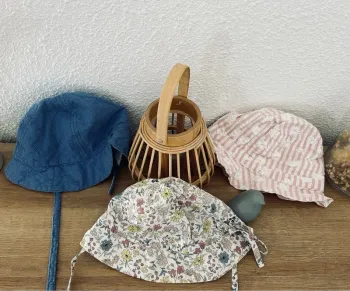 Bobs / chapeaux lot de 3