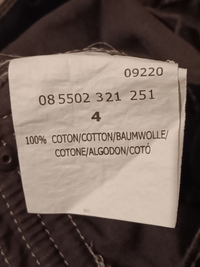 Pantalon cargo garçon best way 4ans - photo numéro 4