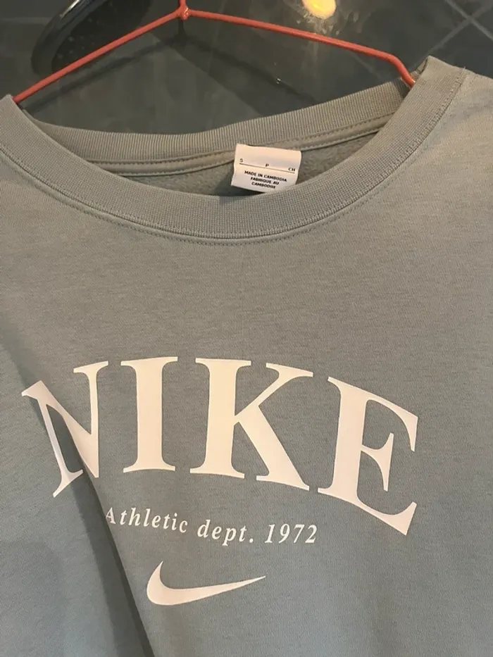 sweat vintage nike sportswear ocean cube/white - photo numéro 9