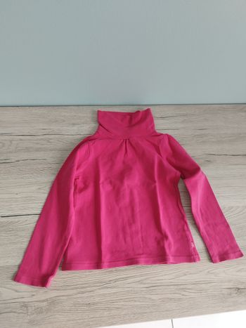 Sous-pull col roulé fille 4 ans