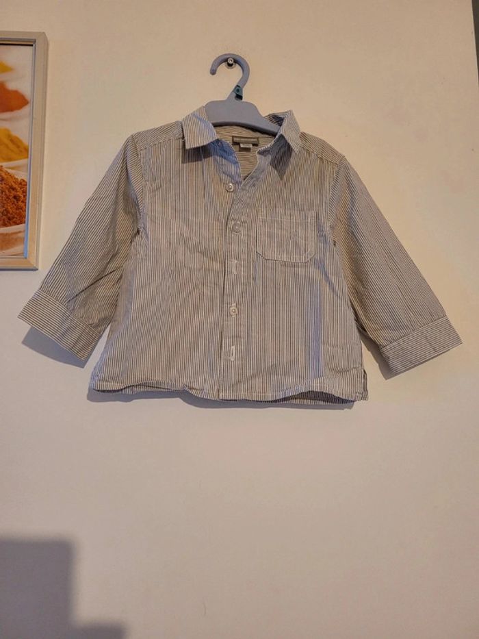 Chemise pour garçon vertbaudet 18 mois - photo numéro 2
