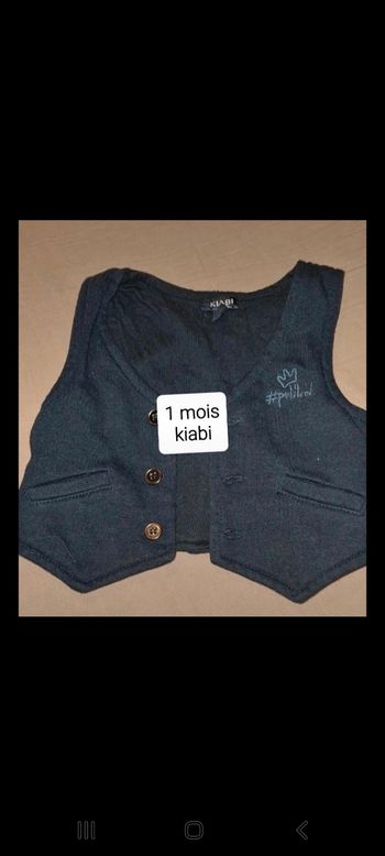 Veston garçon 1 mois