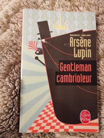 Livre Arsène Lupin Gentleman cambrioleur en bon état