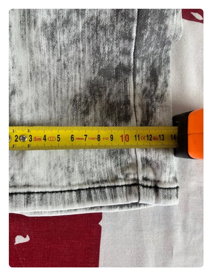 Jeans Dr Denim gris foncés délavé nuancé gris clairs taille 34 - photo numéro 19