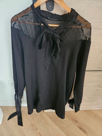 Robe noir zara